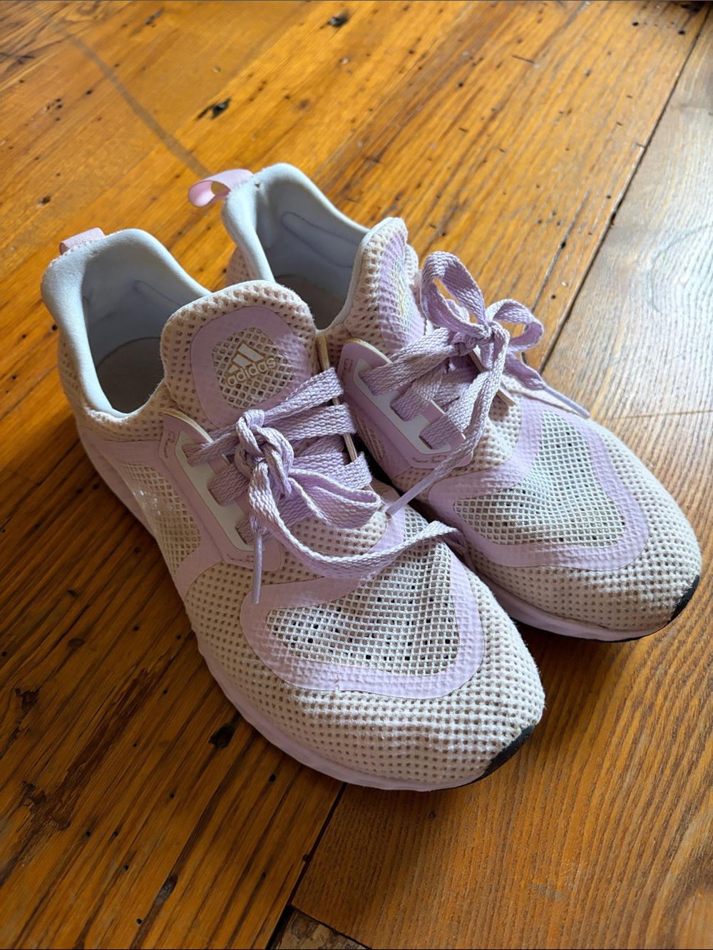 Adidas Pastel Lilac Mesh Sneaker 7